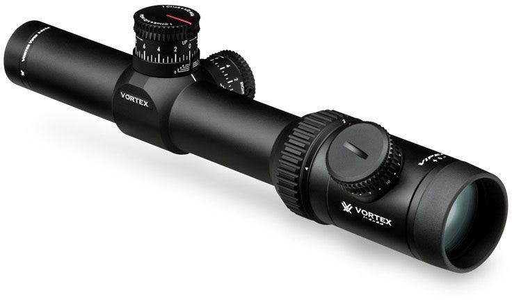 Vortex Viper PST 1-4x24 Riflescope with TMCQ MOA Reticle: PST-14ST