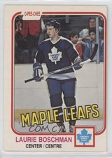 1981-82 O-Pee-Chee Laurie Boschman #314 t4m