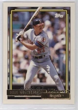 1992 Topps Gold Winner Dave Gallagher #552 0w8