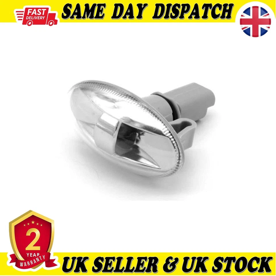 2X LAMPADA LUCE RIPETITORE INDICATORE LATERALE PER VAUXHALL VIVARO 9680057480 - Immagine 3 di 4