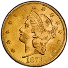 1873-P Liberty Double Eagle — photo from another recent sale