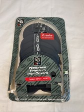 Club Glove USA Neoprene Premium Iron Covers Black 8 Piece Set 3-9 PW SW XWNEW