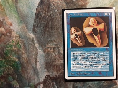 Copy Artifact Unlimited Edition (PANGOLIN MTG) F: NM+. B: LP-. 7 PICS! Free Ship
