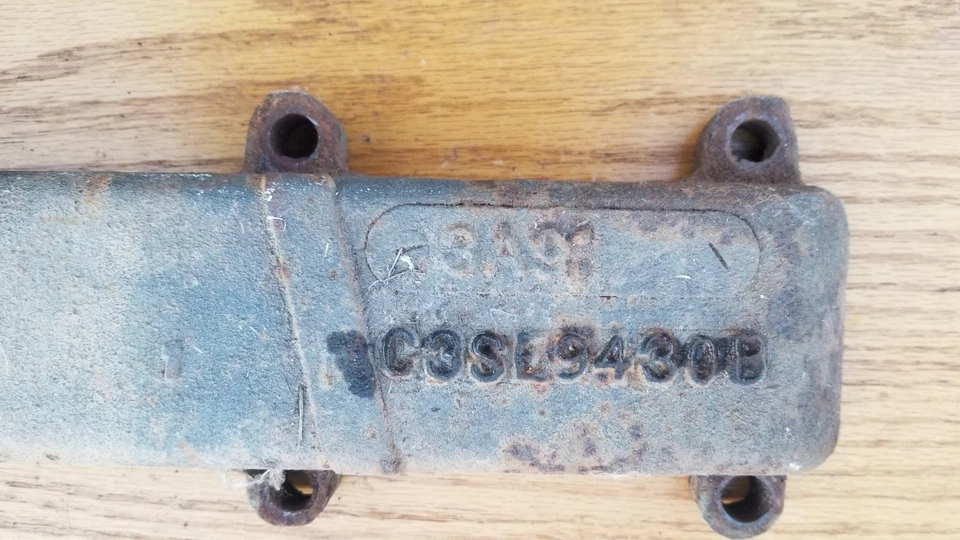 Colector de escape C3SE9430B FE428 390 1963 Ford Galaxie Thunderbird 63 64 1964 Foto 2 de 4