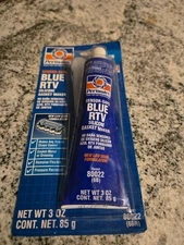 Permatex 80022 BLUE RTV Sensor-Safe Silicone Gasket Maker Sealer, 3 OZ FREE SHIP