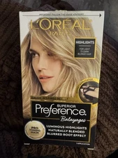 Loreal Superior Preference Balayages HIGHLIGHTS for Light to Dark Blonde Hair y