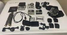 GoPro HERO 2  Hero 3 Bundle, Cameras Multiple Accessories, LCD Screen, Tested