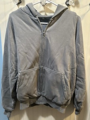 Yeezy GAP Zip Hoodie  Poetic Grey  Size S | Heavyweight | Rare Post-Partnership