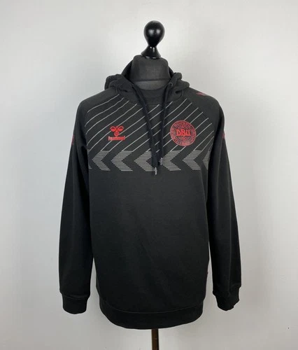 Denmark National Team football training hoodie jacket 2022 Hummel Size M