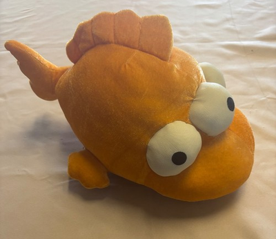 #ad #ad Universal Studios The Simpsons Blinky The 3 Three Eyed Fish Plush Orange 2018 $14.99