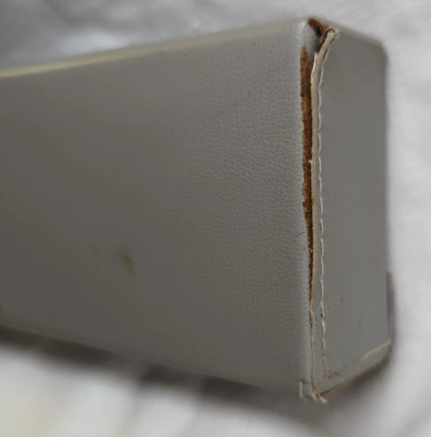 Estuche/Caja para Gafas de Sol Cazal 6"x2.5"x1.25" Gris Semiduro DE COLECCIÓN Foto 4 de 4