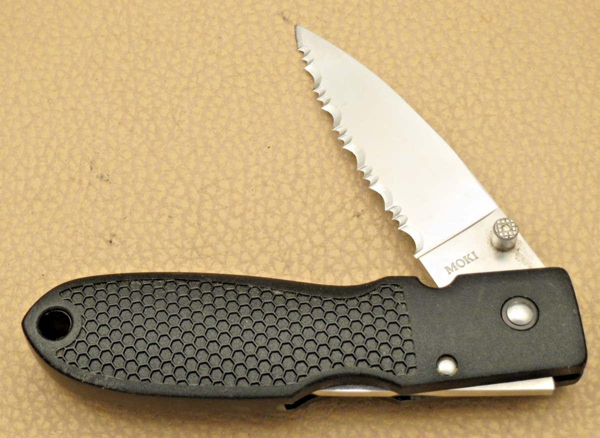 MOKI JAPAN MK-920 Lockback Knife - AUS-8 Stainless Steel - Amazing
