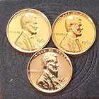 Lincoln Memorial Small Cent Proof 1961, 1962, 1964 3 Proof Coin Lot #R234