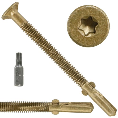 Versatile 2-1/2" Reamer Tek Screws - Ideal for Trailer Decks & Utility Projects - Picture 3 of 9
