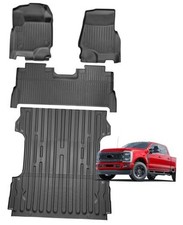 Truck Floor Liner 6.8FT Bed Mat for F250 F350 2017-2026 - F-250 F-350 Super