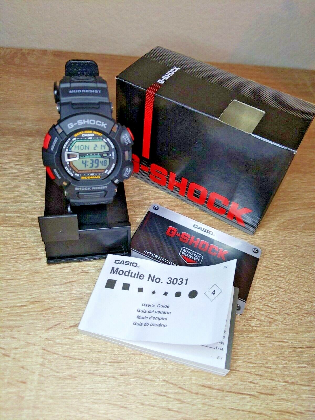 Casio G-shock Mudman Watch G-9000 200m Water Resistant 3031 for sale online  | eBay