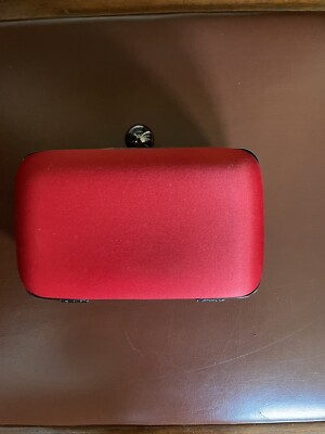 Zara Mini Crossbody Bag/Clutch - Red