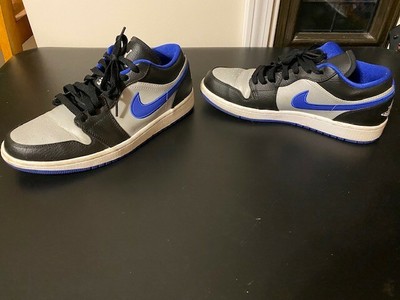Nike Air Jordan 1 Low Game Royal Blue White Black Mens 8 5 13 Ebay Nike Air Jordan 1 Low Game Royal Blue White Black Mens 8 5 13 Ebay