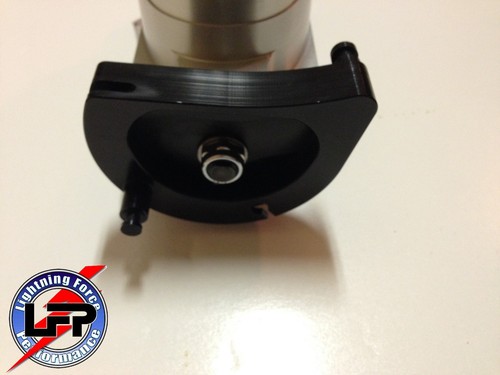 LFP BIG MOUTH SINGLE BLADE THROTTLE BODY 2002-2003 FORD HARLEY DAVIDSON SILVER - Foto 3 di 4