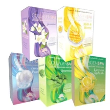 La Palm Collagen Spa Foot Spa with Collagen Bubble Crystals - Mix of 5 Scents