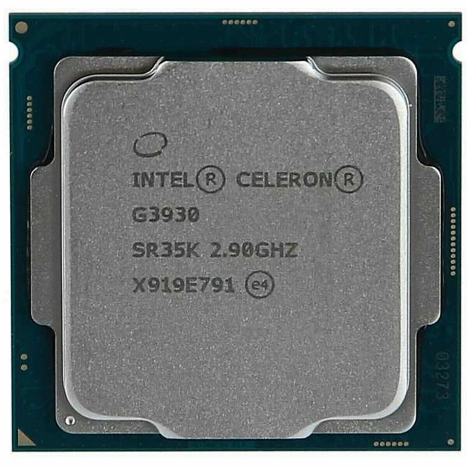 Intel Celeron G3930 2.90 GHz 2-Core 2MB SR35K GPU LGA-1151 Desktop CPU Processor - image 3 of 3