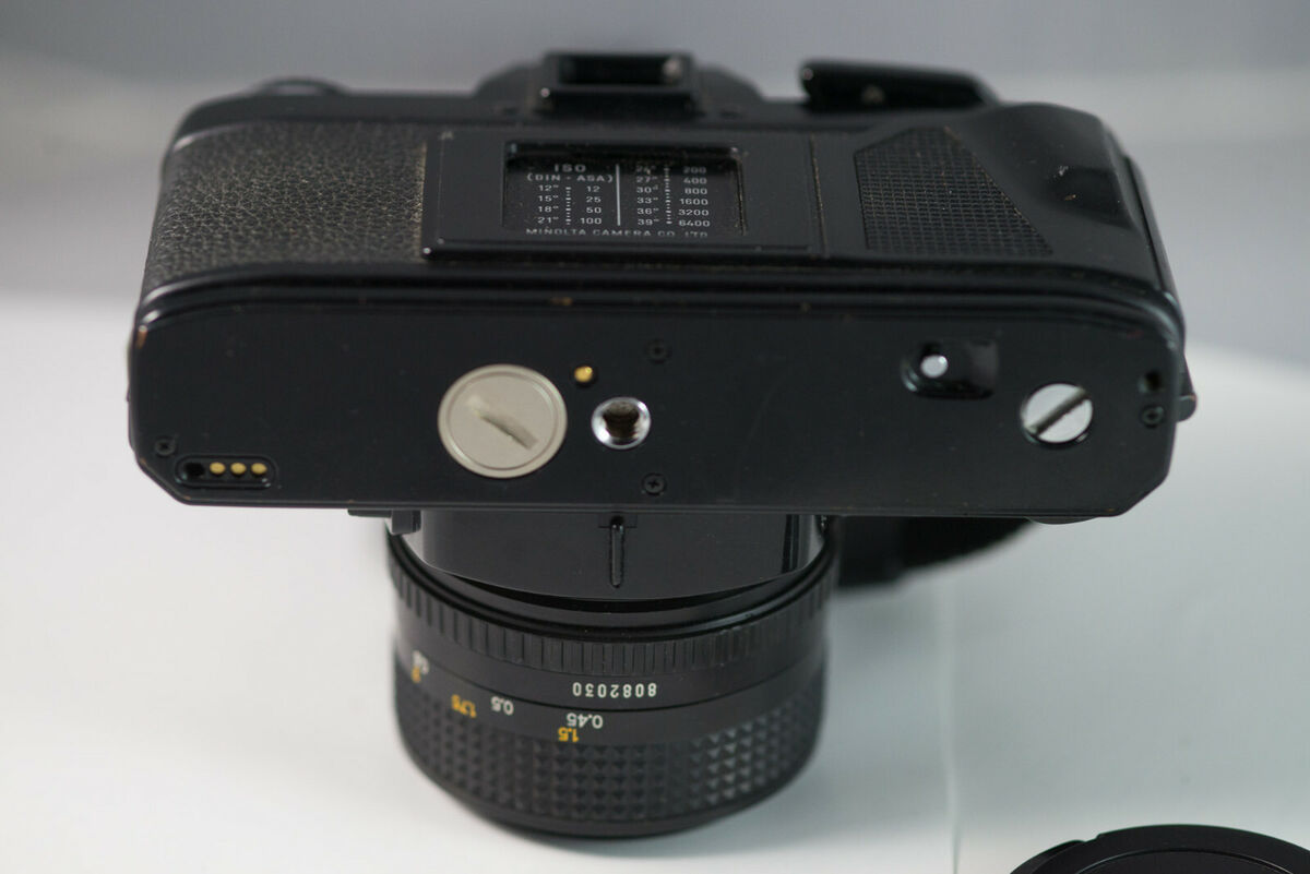 Minolta X700 with Rokkor MD 50mm f1.4 Lens, Strap, Cap Minolta X700 with Rokkor MD 50mm f1.4 Lens, Strap, Cap