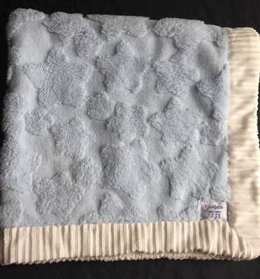 HTF Kyle & Deena Blue And White Chenille Marshmallow ...