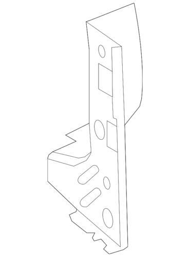 Extensión del panel de piso del lado del conductor para Chevrolet GMC 2010-2017 (N/P 22829652)