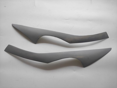 Unpainted FRP Headlight Eyelids Eyebrows for 08-16 Chevrolet /Holden Cruze J300