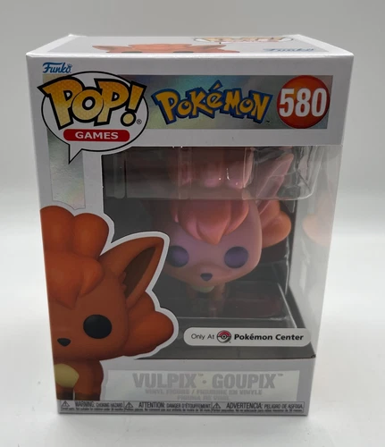Funko POP! Pokemon Vulpix Pearlescent #580 Pokemon Center w/ Protector Free Ship