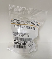 Genuine OEM Whirlpool Range Oven Surface Burner Control Switch WP7403P239-60 New