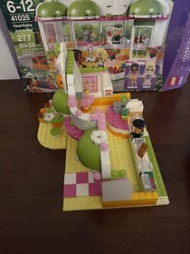 Lego Friends 41035 Heartlake Juice Bar with Minifigures Missing 3 Pieces Used