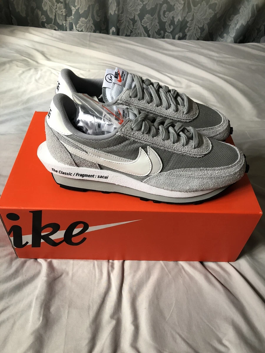 Nike Fragment Sacai LD Waffle Grey DH2684-001 Size 11 Brand New Fast Shipping