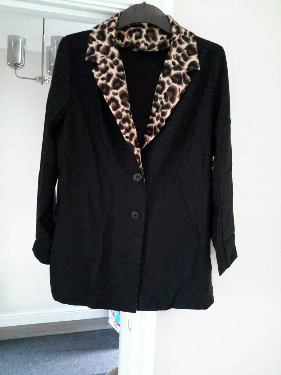 SHEIN Ladies black Jacket size M Made in China new eBay