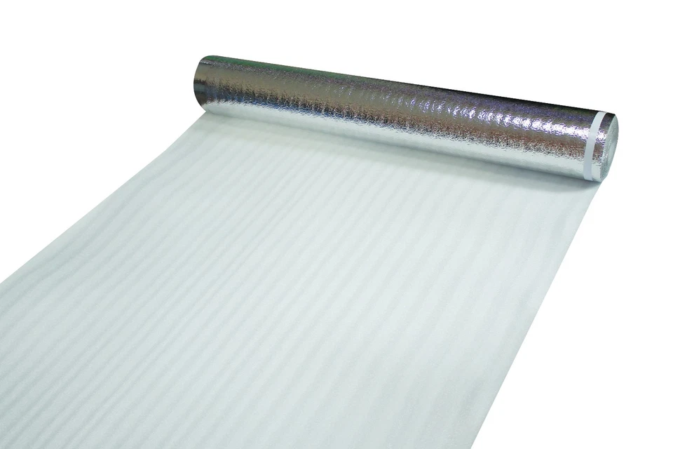 PROTECH 3 en 1; 3 mm-400 pies cuadrados barrera térmica/vapor avanzada y base acústica Foto 3 de 3