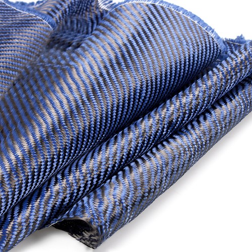 Blue A+ 3K 200gsm Real Carbon Fiber Cloth High-Quality Carbon Fabric twill 12" - Picture 11 of 12