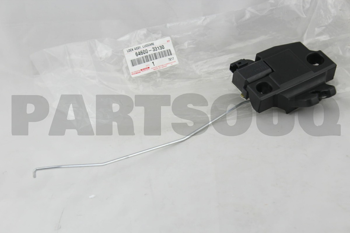 6460033130 Genuine Toyota LOCK ASSY, LUGGAGE COMPARTMENT 6460033130 Genuine Toyota LOCK ASSY, LUGGAGE COMPARTMENT