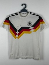 Vintage 1990-92 Germany Adidas Cotton Jersey T Shirt Size S