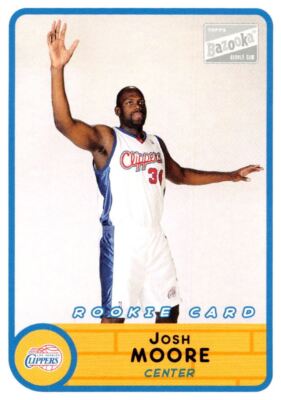 2003-04 Bazooka Josh Moore Rookie Los Angeles Clippers #238