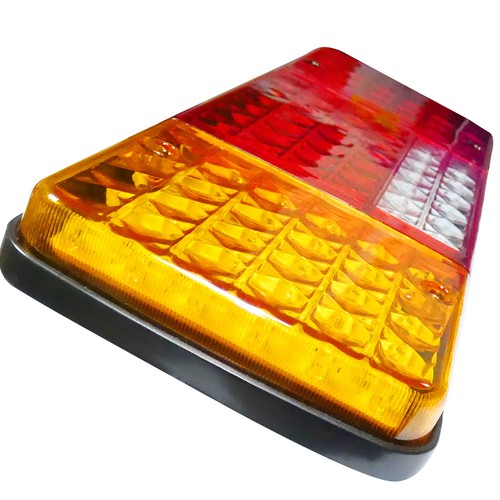 PAR DE LUCES LED INDICADORAS 24V PARADA TRASERA 98 FAROS ANTINIEBLA REMOLQUE CAMIÓN VOLQUETE FURGONETA - Imagen 5 de 7
