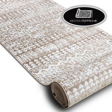 Modernen schön Läufer 'RETRO' Vintage beige Breite 70-120cm original Modisch 