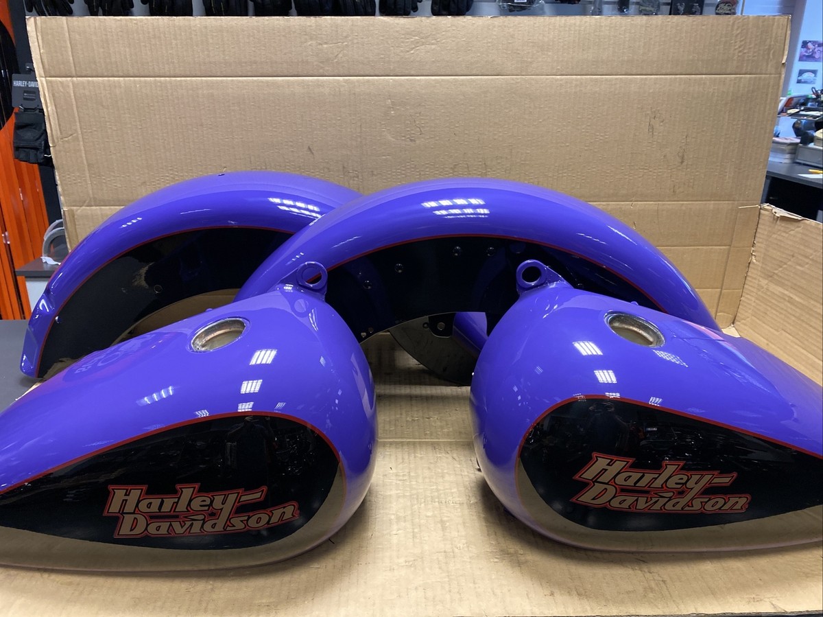 Harley Davidson Evolution FLSTC Heritage Custom Paint Set Vivid