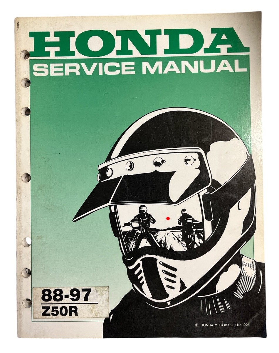 HONDA Z50J50Rサービスマニュアル Amazon.com: 1979-1999 Honda Z50R Service Manual eBook : Cyclepedia