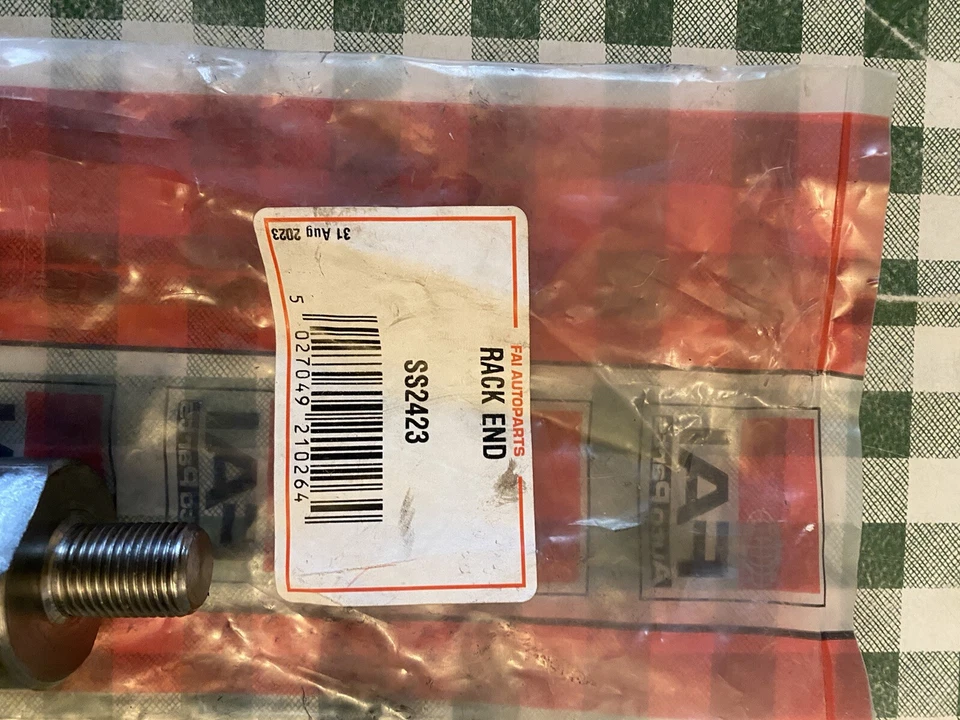 RACK END SS2423, Gaiters and track Rod End Fits AUDI A3 Q2 Q3 SEAT SKODA VW - Image 2 of 4