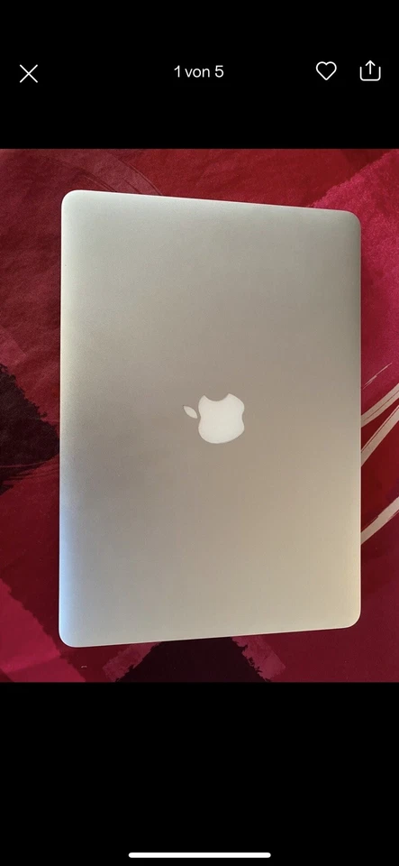Apple MacBook Air 13 Zoll (2013) OVP + Zubehör, Foto 1 von 4