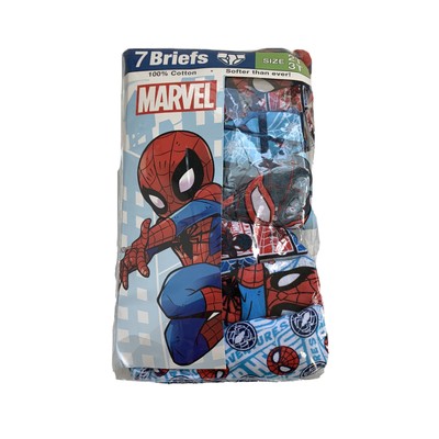Calzoncillos Handcraft Marvel Boys 2T 3T ropa Spiderman 7 ropa interior multicolor 45299085956 | eBay