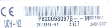 UCH VIERGE N3 Pour Renault Trafic 2 - Référence Sagem 21677826-3A / 8200399798 - Boîtier Reconditionné à L'état Vierge