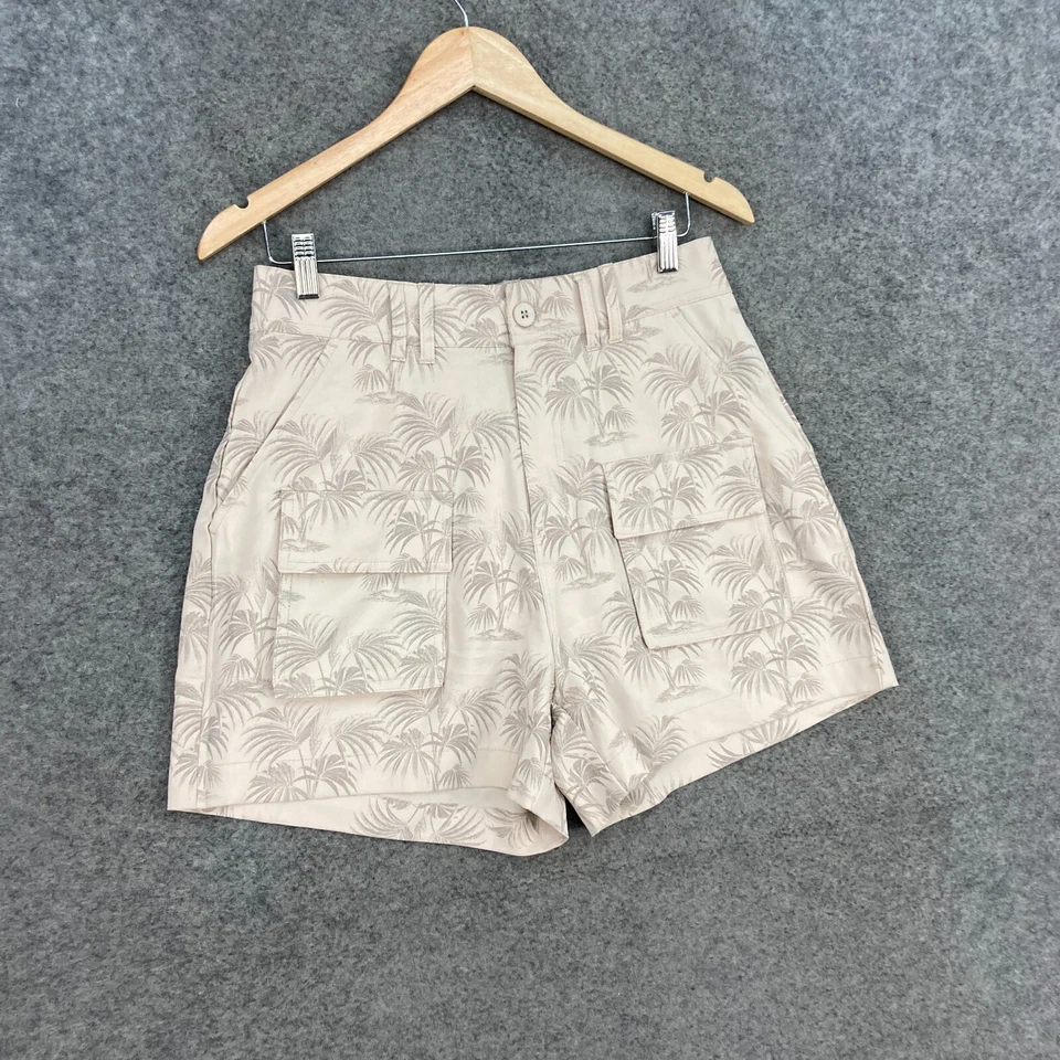 Новый Nana Judy женщин шорты размер L большой высокая талия цветочный утилиты 6134 - Изображение 3 из 4