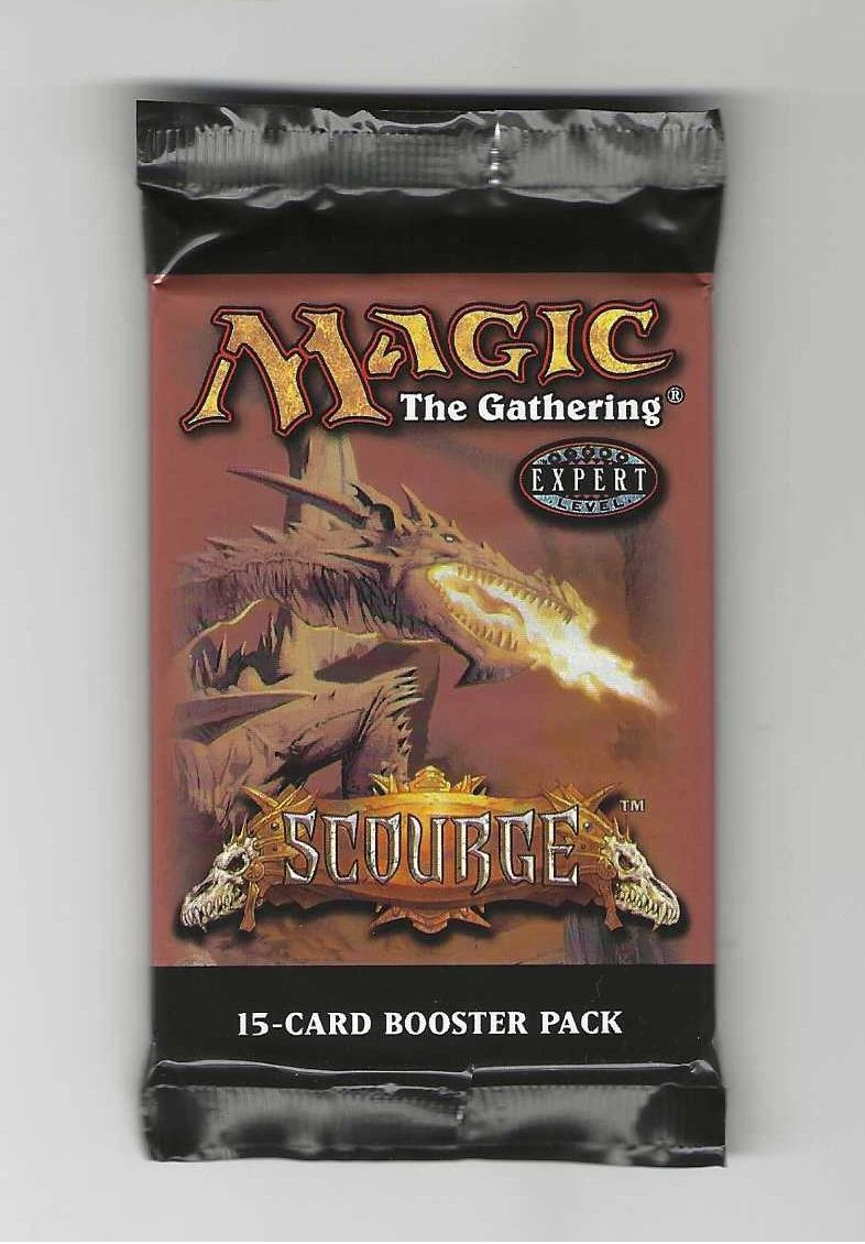 Magic: The Gathering Scourge Sealed Collectible Card Game Packs