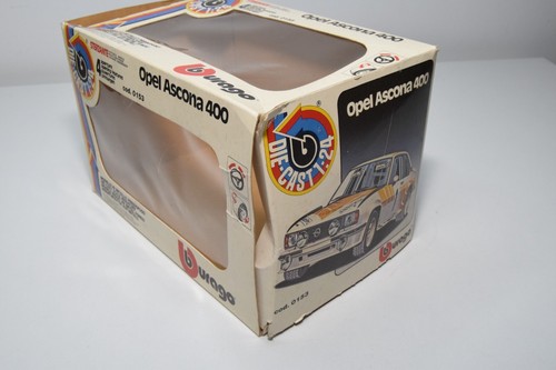 B45 1:24 BBURAGO BURAGO 0153 153 OPEL ASCONA 400 RALLY EURO TEAM VNMIB - Foto 19 di 21